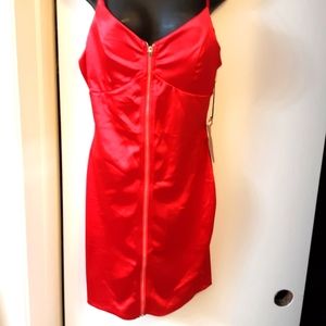 Haute Monde Red Spandex MINI dress NWT